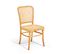 Lot De 2 Chaises En Rotin Naturel Et Teck Massif