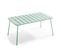 Palavas - Table Basse De Jardin Acier Vert Sauge 90 X 50 Cm