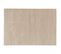 Tapis Rectangulaire En Polypropylène Poils Ras Uni Beige 120 X 170 Cm