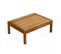 Table Basse De Jardin En Bois 80 X 60 X 30 Cm Maupiti