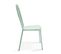 Palavas - Ensemble Table De Jardin Bistrot Et 2 Chaises En Acier Vert Sauge