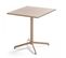 Palavas - Ensemble Table Inclinable De Jardin Et 2 Chaises Taupe