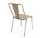 Palavas - Ensemble Table Inclinable De Jardin Et 2 Chaises Taupe