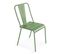 Palavas - Ensemble Table Inclinable De Jardin Et 2 Chaises Vert Cactus