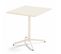 Palavas - Ensemble Table Inclinable De Jardin Et 2 Chaises Ivoire