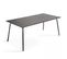 Palavas - Ensemble Table De Jardin Et 8 Chaises Bistrot En Acier Gris