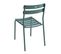 Chaise De Jardin En Aluminium Vert Foncé