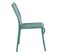 Chaise Design De Jardin En Aluminium Vert Foncé