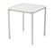 Ensemble Table De Terrasse 70cm Et 2 Chaises Blanc