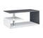 Table Basse Anthracite Blanc  90 Cm