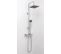 Kit Barre De Douche Avec Mitigeur Celo - H95xl26cm - Finition Chromé