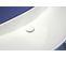 Plan Vasque à Suspendre Ivory - 120cm - Blanc - Solid Surface - Sans Trop Plein