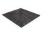 Receveur Nola 3 - 90x90x3cm - Résine - Terazzo Noir - Bonde