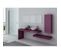 Meuble De Salle De Bain Monza Duo Aubergine