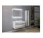 Meuble De Salle De Bain Urbino 1000 Scandinave Et Blanc