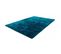 Tapis En Polyester Moelleux Calypso Bleu Pétrole 60x110