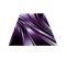 Tapis Courbe Moderne Pour Salon Rectangle Jursic Lilas 120x170