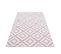 Tapis Scandinave De Salon Rectangle Adza Rose 200x290