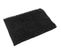 Tapis De Salle De Bain Doux Longues Mèches Idris Noir 40x60