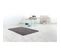 Tapis De Salle De Bain Doux Longues Mèches Idris Gris 40x60