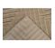 Tapis Géométrique Extérieur Et Intérieur Design 3d Koana Beige 80x150