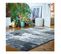 Tapis Moderne Intérieur Poils Ras Nuria Gris 80x150