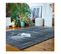 Tapis Design Courtes Mèches Rectangle Tibo Anthracite 120x170