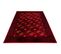 Tapis Rouge Style Oriental Poils Ras Tosca Rouge 40x60