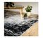 Tapis Gris Lavable En Machine Abstrait Design Malone Gris 80x150