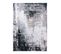Tapis Gris Lavable En Machine Abstrait Design Malone Gris 160x230