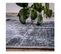 Tapis Abstrait Lavable En Machine Gris Design Kimi Gris 80x150