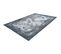 Tapis Gris Vintage Rayé Lavable En Machine Vincent Gris 80x150