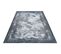 Tapis Gris Vintage Rayé Lavable En Machine Vincent Gris 80x150