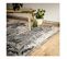 Tapis Vintage Rayé Lavable En Machine Noora Beige 80x150