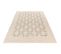 Tapis En Laine Et Polyester Moderne Courtes Mèches Louna Crème 120x170