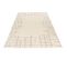 Tapis Moderne Crème Laine Et Polyester Rectangle Giulia Crème 80x150