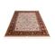 Tapis Avec Franges Oriental Rectangle Luxe Heriz Crème 80x150