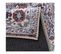 Tapis Rouge Vintage Plat Rayé Kashan Rouge 80x150