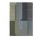 Tapis Laine Et Viscose Tufté Main Moderne Carmen Vert 160x230