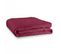 Housse De Couette 140 X 200 Unie Rouge 100% Coton / 57 Fils/cm²