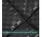 Couette Soft Luxe Noire 200 x 200 cm - Couette légère - Garnissage microfibre - Réversible