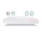 Surmatelas 3D Luxe 200 x 200 - Garnissage microfibre - Confort enveloppant