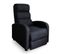 Fauteuil Relax Manuel Lasco Tissu Noir