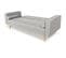 Canapé Convertible Scandinave Tao Tissu Gris