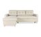 Canapé D'angle Convertible Réversible Falko Tissu Beige