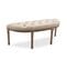 Banquette Sixtine Style Louis Xvi Tissu Beige