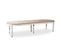 Table Ronde Extensible En Bois Massif Lavandou Blanc