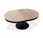 Table Ronde Extensible En Bois Massif Héloïse Bois Naturel Et Pied Noir