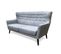 Canapé Style Scandinave 3 Places Alrik Tissu Gris