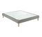 Sommier Confort Médium Nature Chiné Naturel 80x190